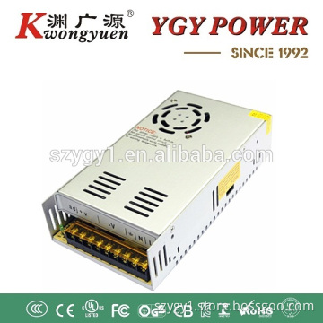 Metal case 12V30A Output Power DC POWER SUPPLY for CCTV and LED